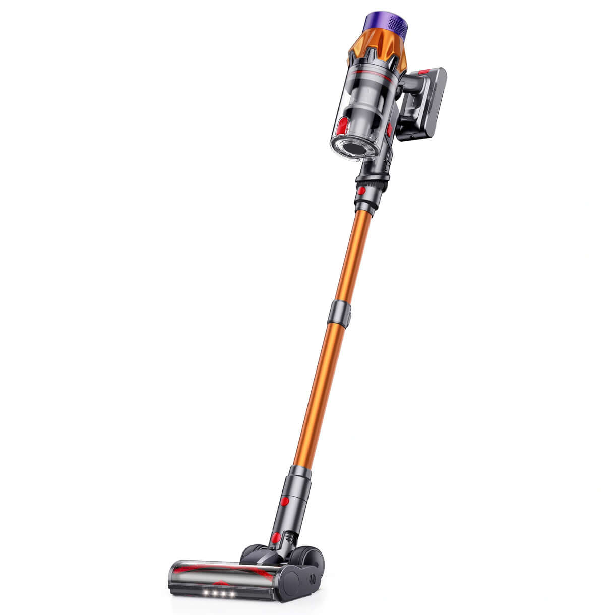 Honiture X7 LED Touch Screen 550W/45Kpa Suction Cordless Vacuum Cleaner