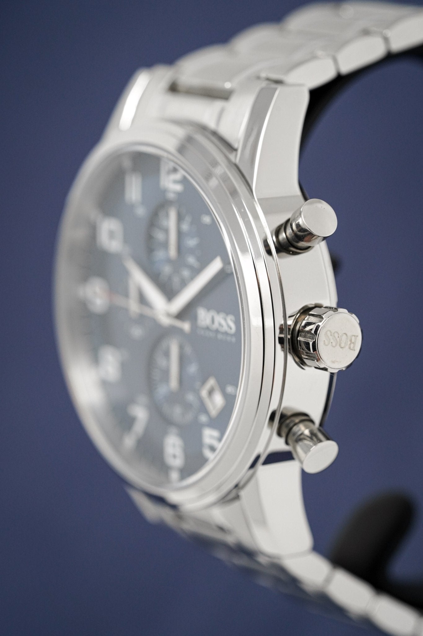 Hugo Boss Watch Chronograph Aeroliner Blue Hb1513183