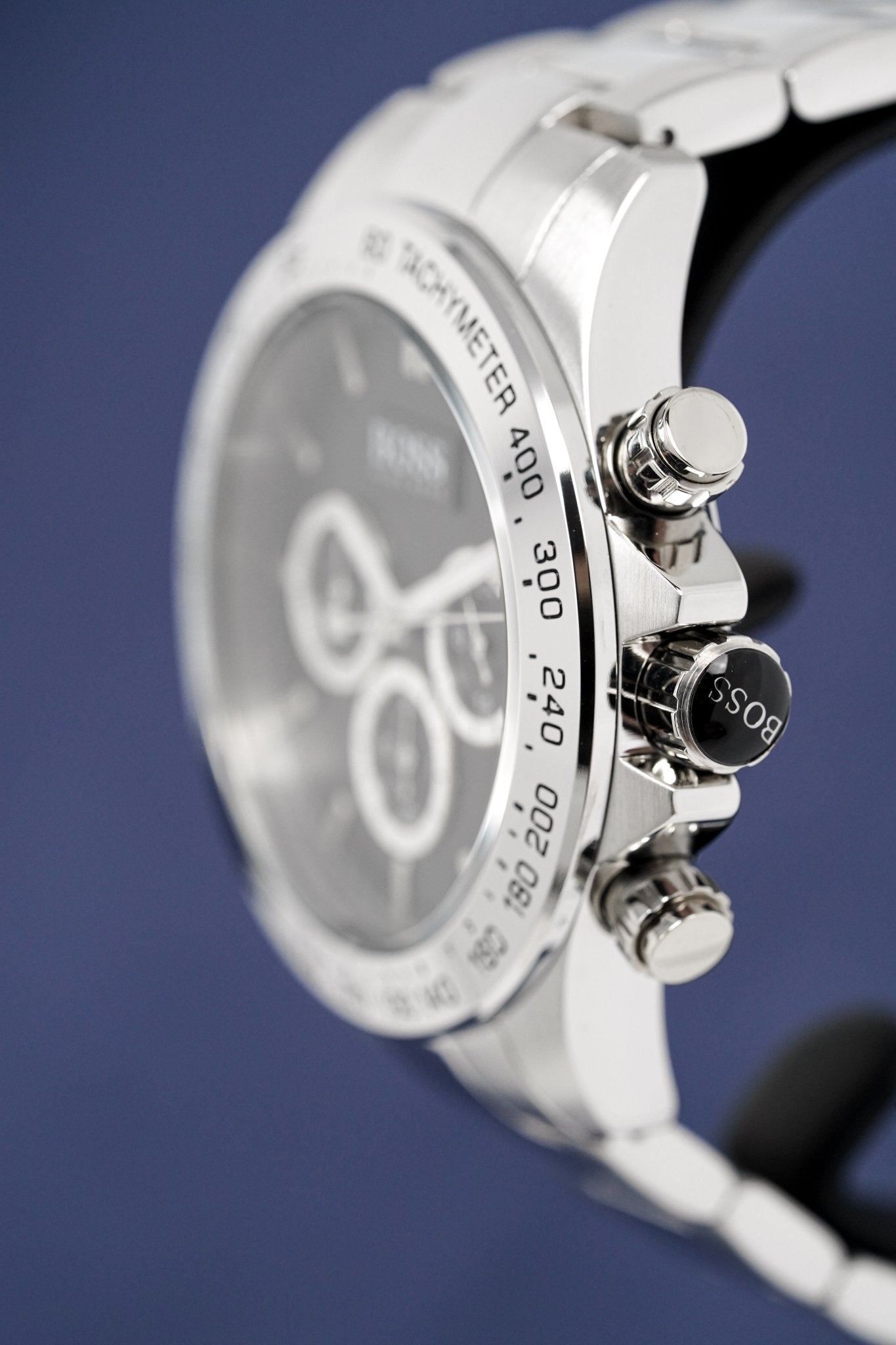 Hugo Boss Men S Watch Chronograph Ikon Black Hb1512965