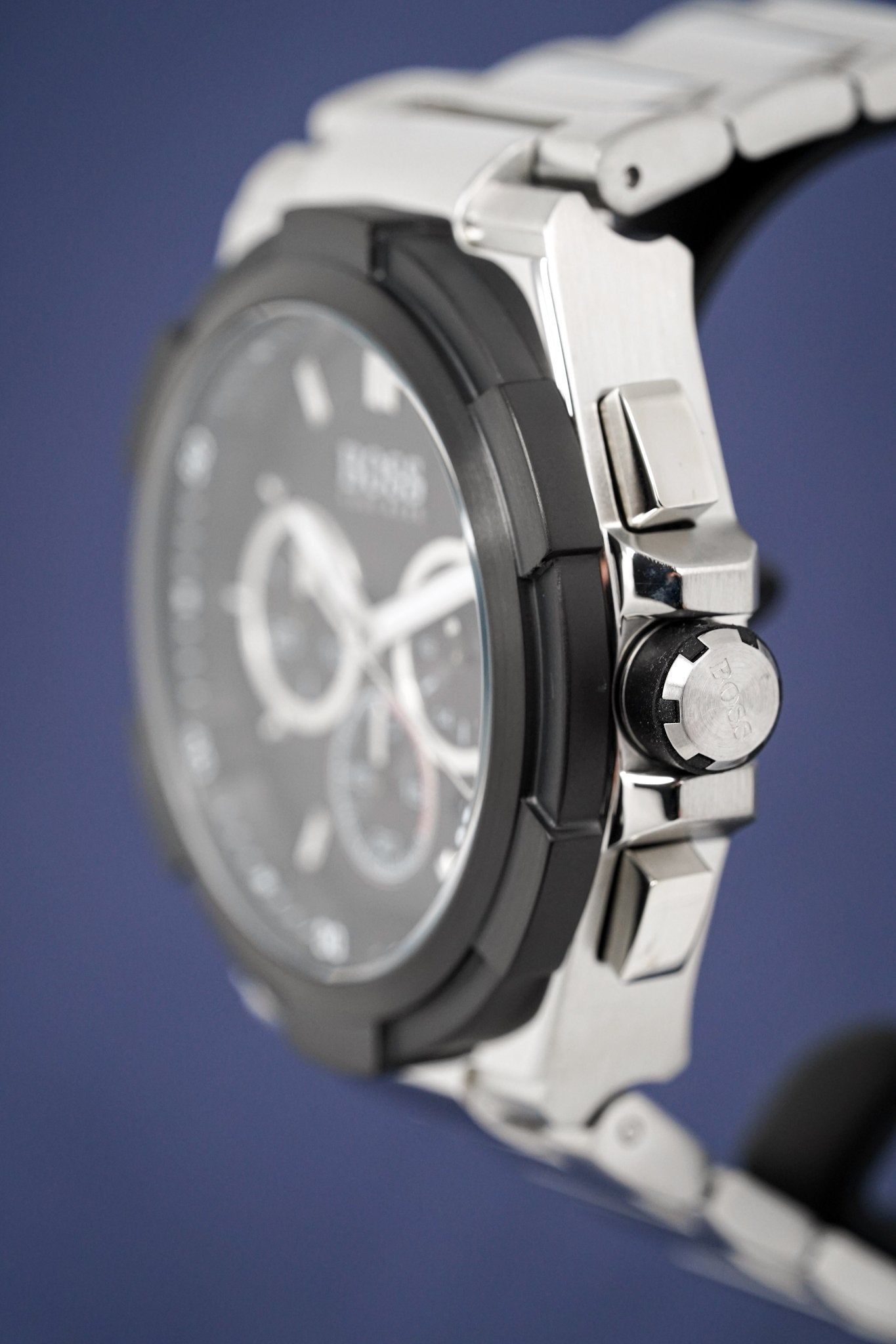 Hugo Boss Men S Watch Chronograph Supernova Black Hb1513359