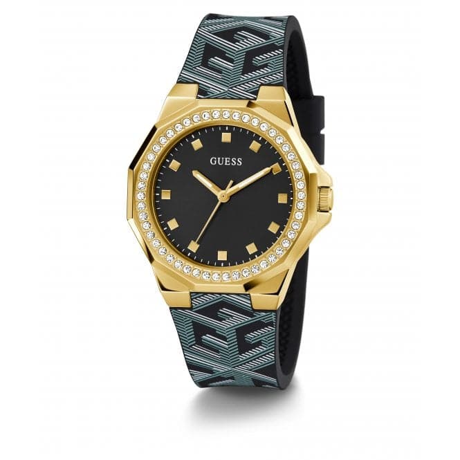 Guess Watches Ladies Avril Gold Tone Watch Gw0598l2