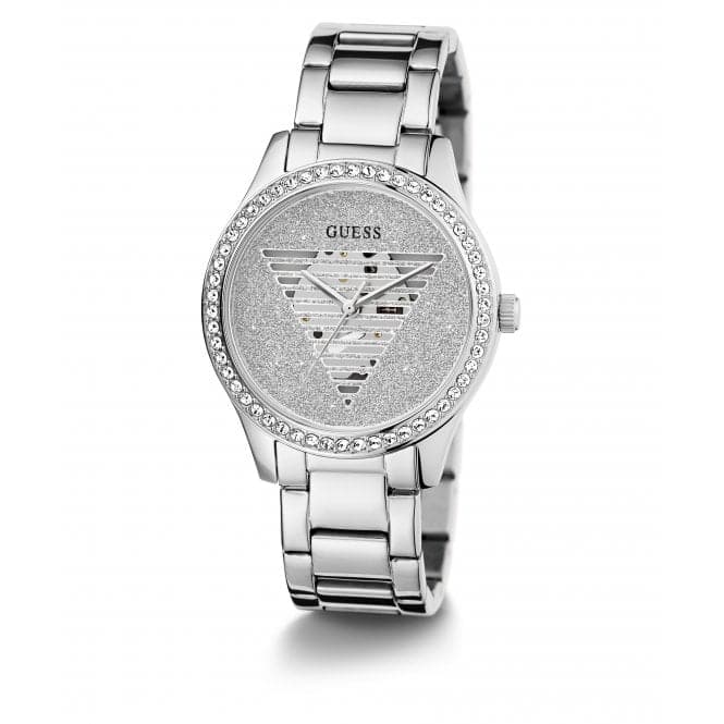 Ladies Lady Idol Silver Tone Watch Gw0605l1
