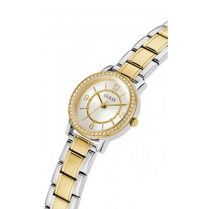Melody Stainless Steel Gold Tone Watch Gw0468l4