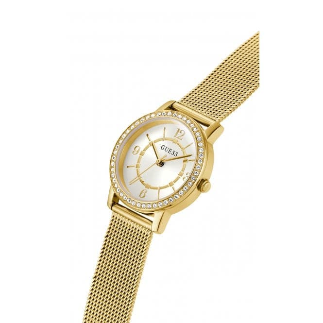 Guess Watches Ladies Melody Stainless Steel Gold Watch Gw0534l2