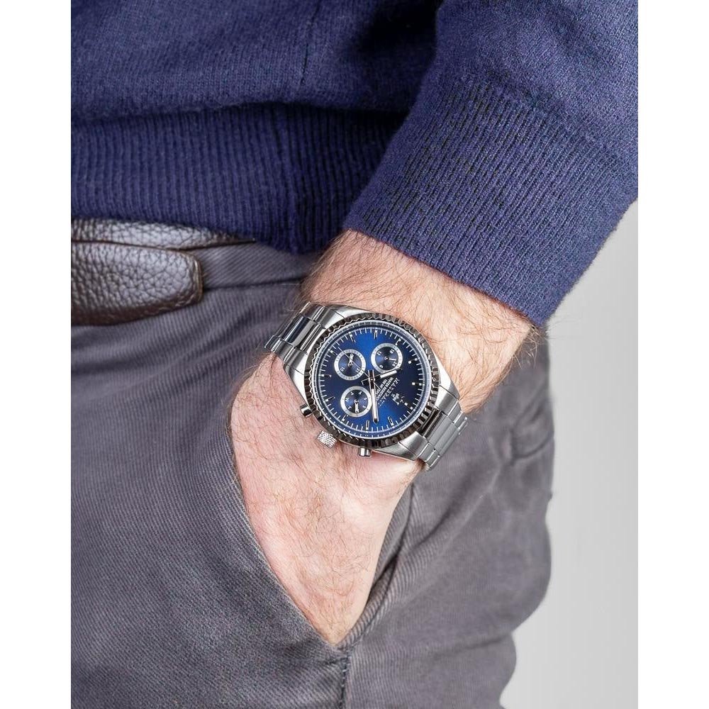 Maserati R8853100022 Competizione Chrono Mens Blue Watch