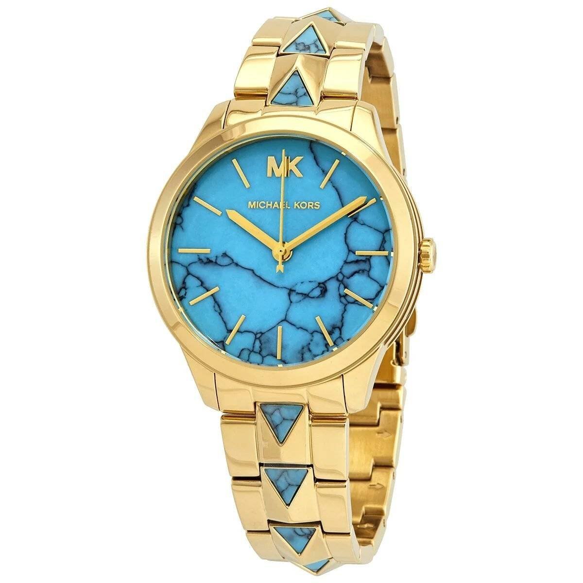 Michael Kors MK6670 Ladies Runway Mercer Tourqoise