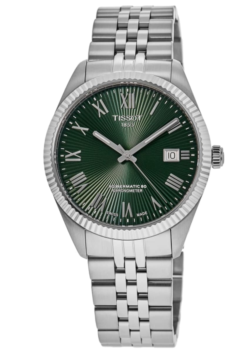 Tissot Ballade Powermatic 80 COSC Green Dial T156.408.11.093.00