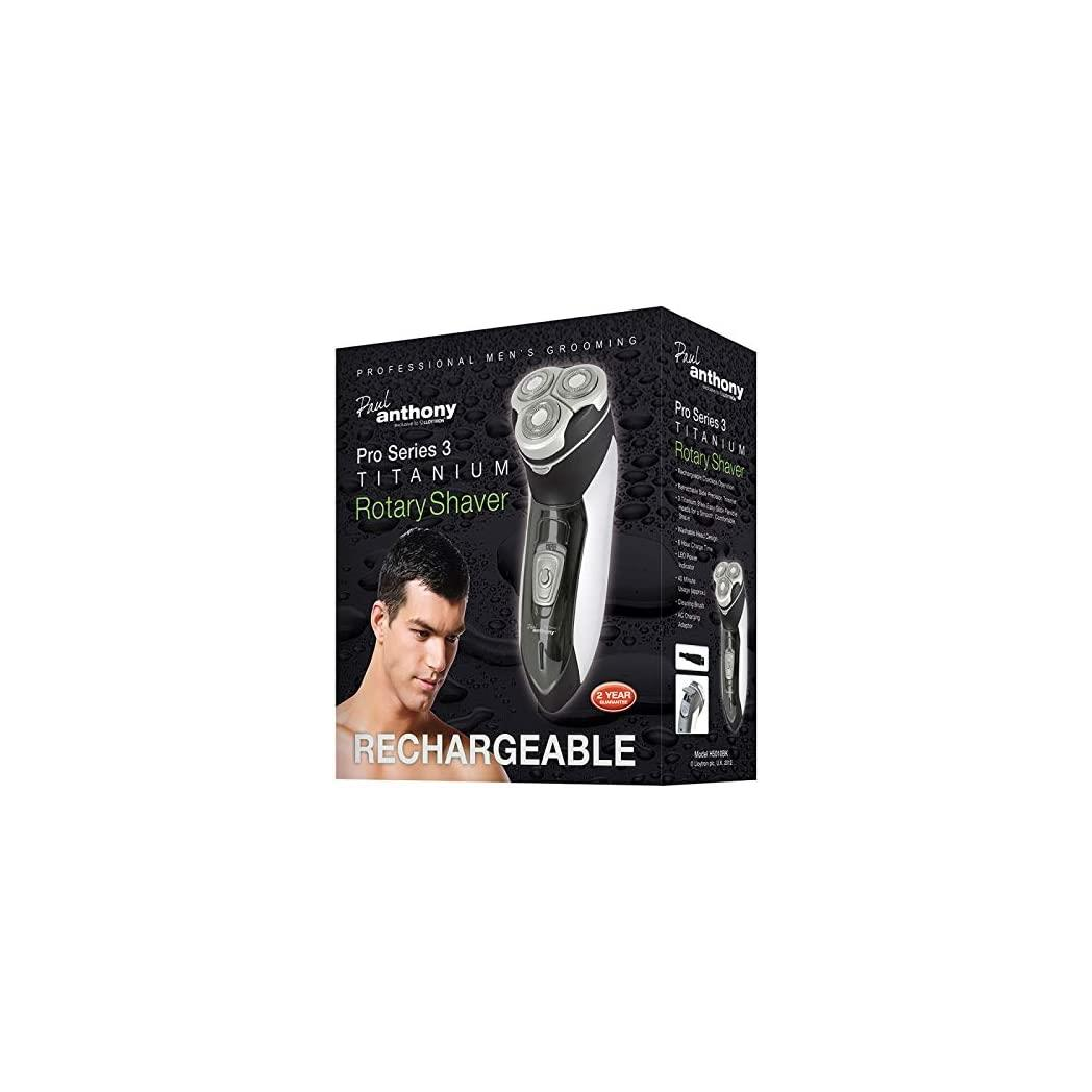 Paul Anthony 'Pro Series 3' Mens USB Rotary Shaver
