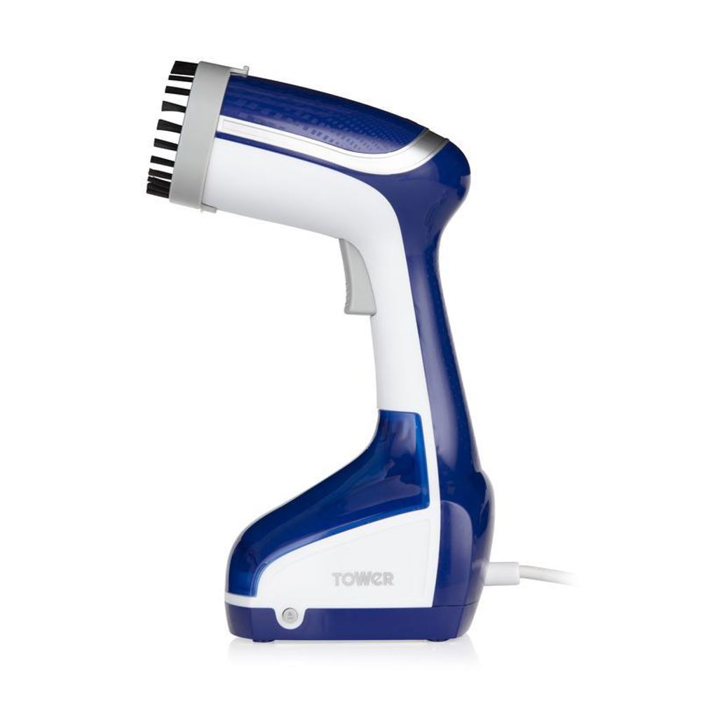 Tower Ceraglide Garment Steamer 1000W Blue and White - T22014BLU