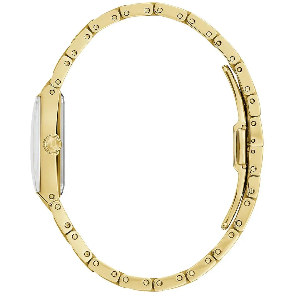 Bulova Classic Sutton Automatic Mens Gold Watch 97l172