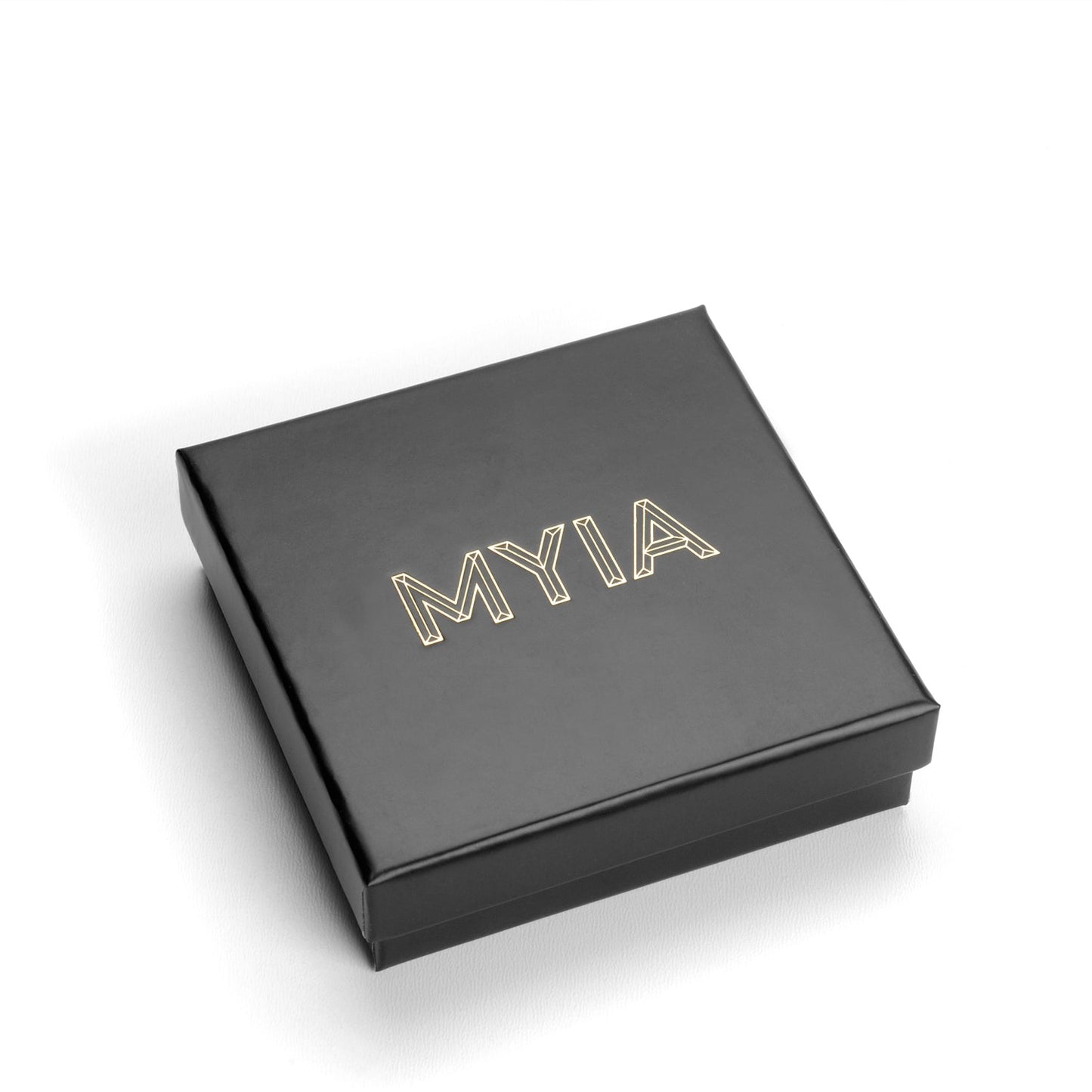 Facett Initial M Pendant - Gold