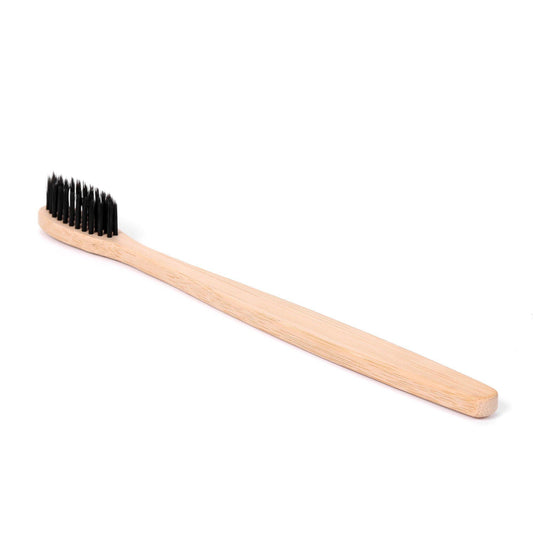 Charcoal Infused Bamboo Toothbrush-0
