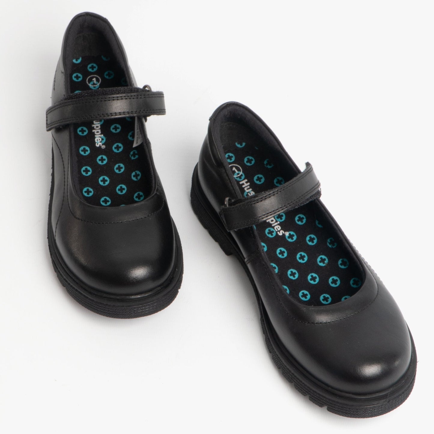 Hush Puppies TALLY Girls School Shoes Black