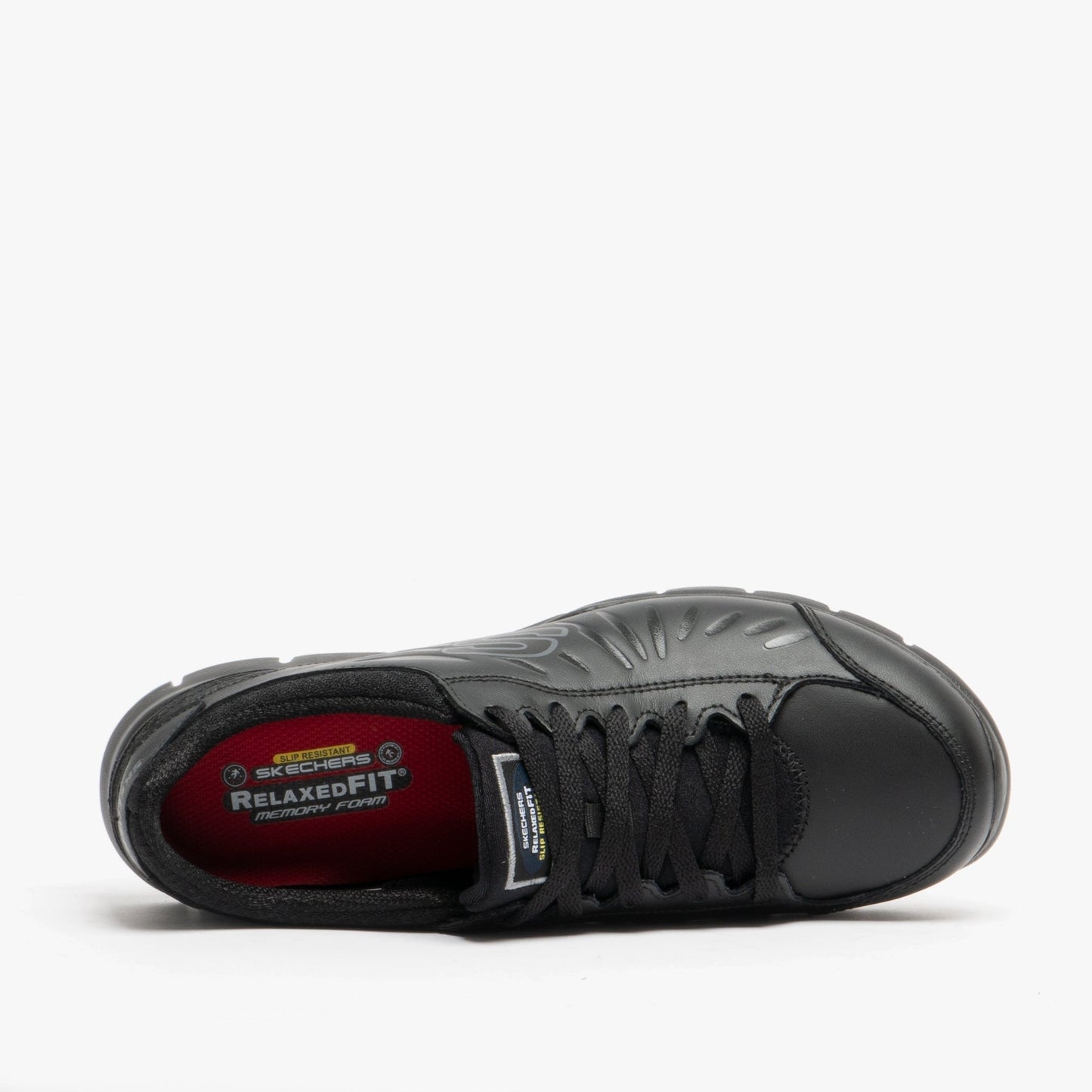 Skechers Work 76551EC ELDRED SR Womens Occupational Shoes Black