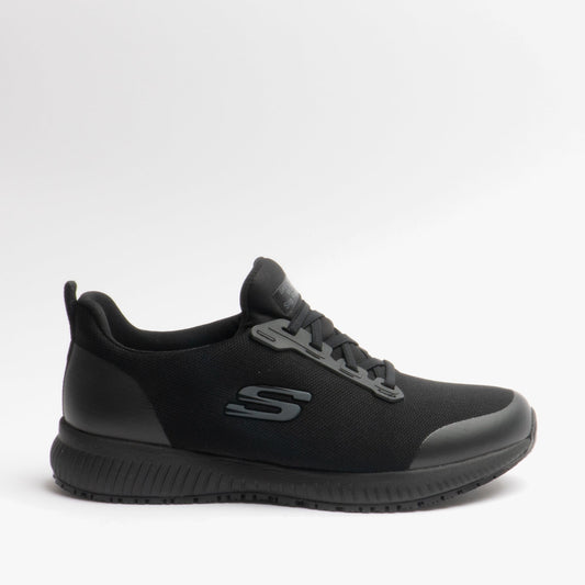 Skechers Work 77222EC SQUAD SR Womens Occupational Trainers Black