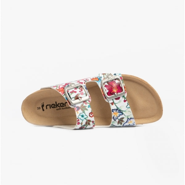 Rieker 69384-90 Womens Sandals Multi floral