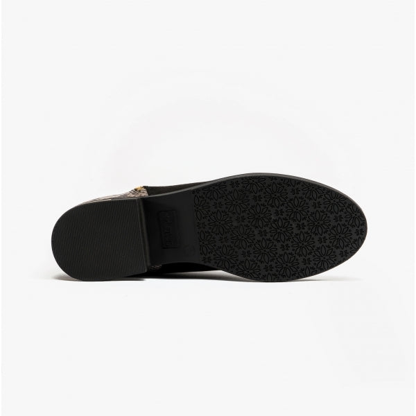 Lotus ANNEKA Womens Boots Black/Snake