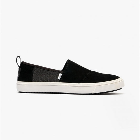 TOMS ALPARGATA TERRAIN Mens Canvas Slip On Black