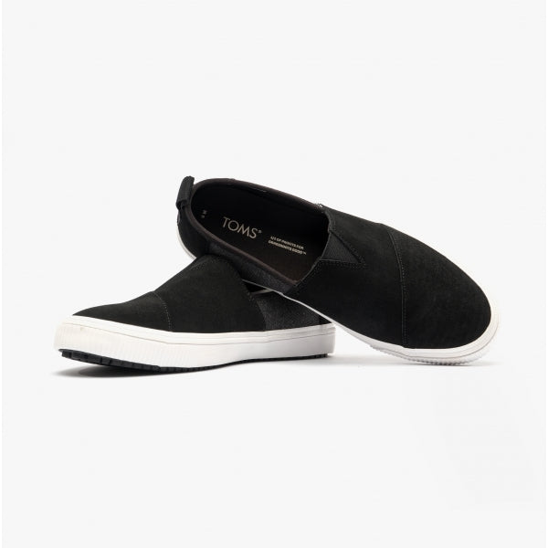 TOMS ALPARGATA TERRAIN Mens Canvas Slip On Black