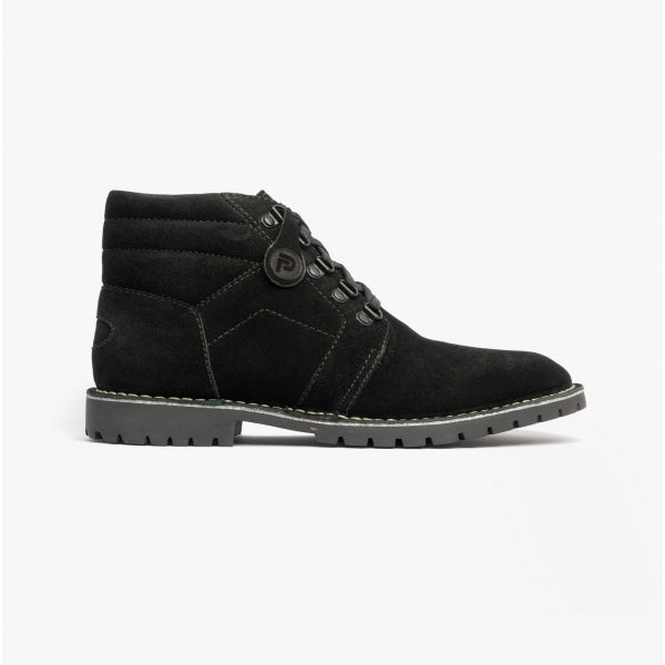 Popps TROOPER Mens Desert Boots Black