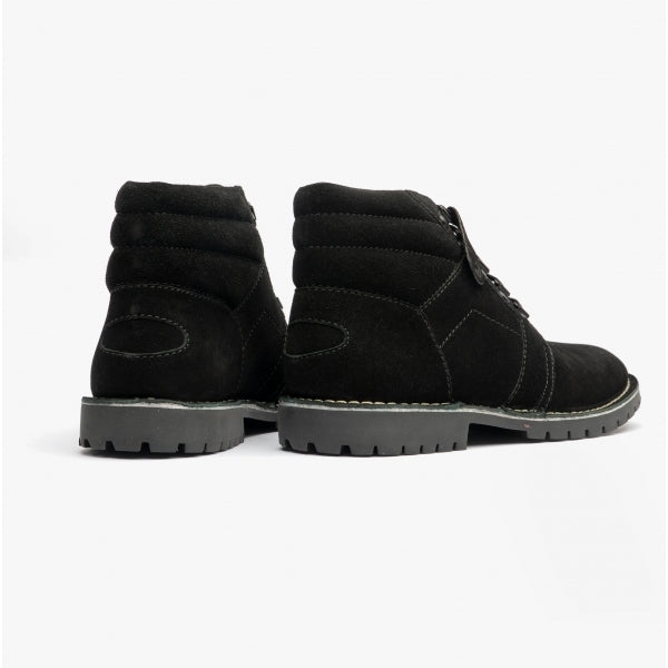 Popps TROOPER Mens Desert Boots Black