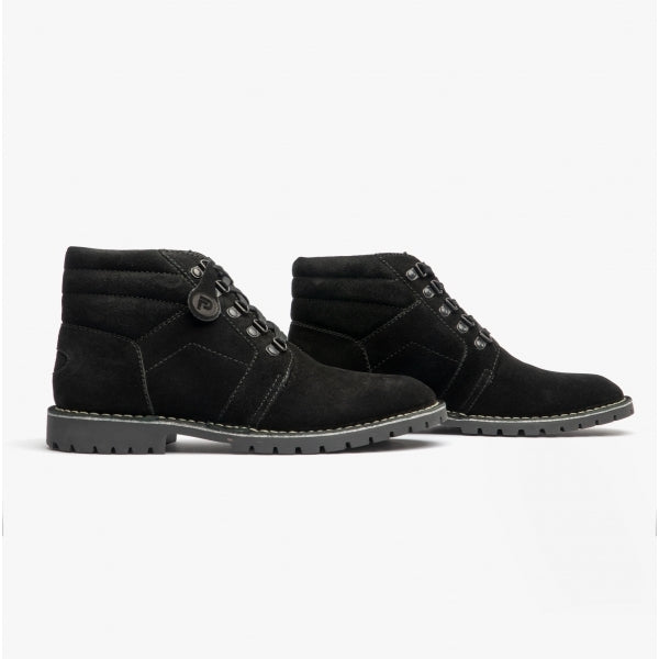 Popps TROOPER Mens Desert Boots Black