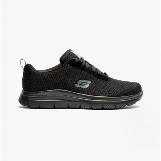 Skechers Work 77125EC FLEX ADVANTAGE - BENDON SR Mens Occupational Trainers Black