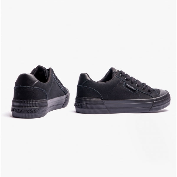 Rocket Dog CHEERY 12A CANVAS Womens Trainers Black