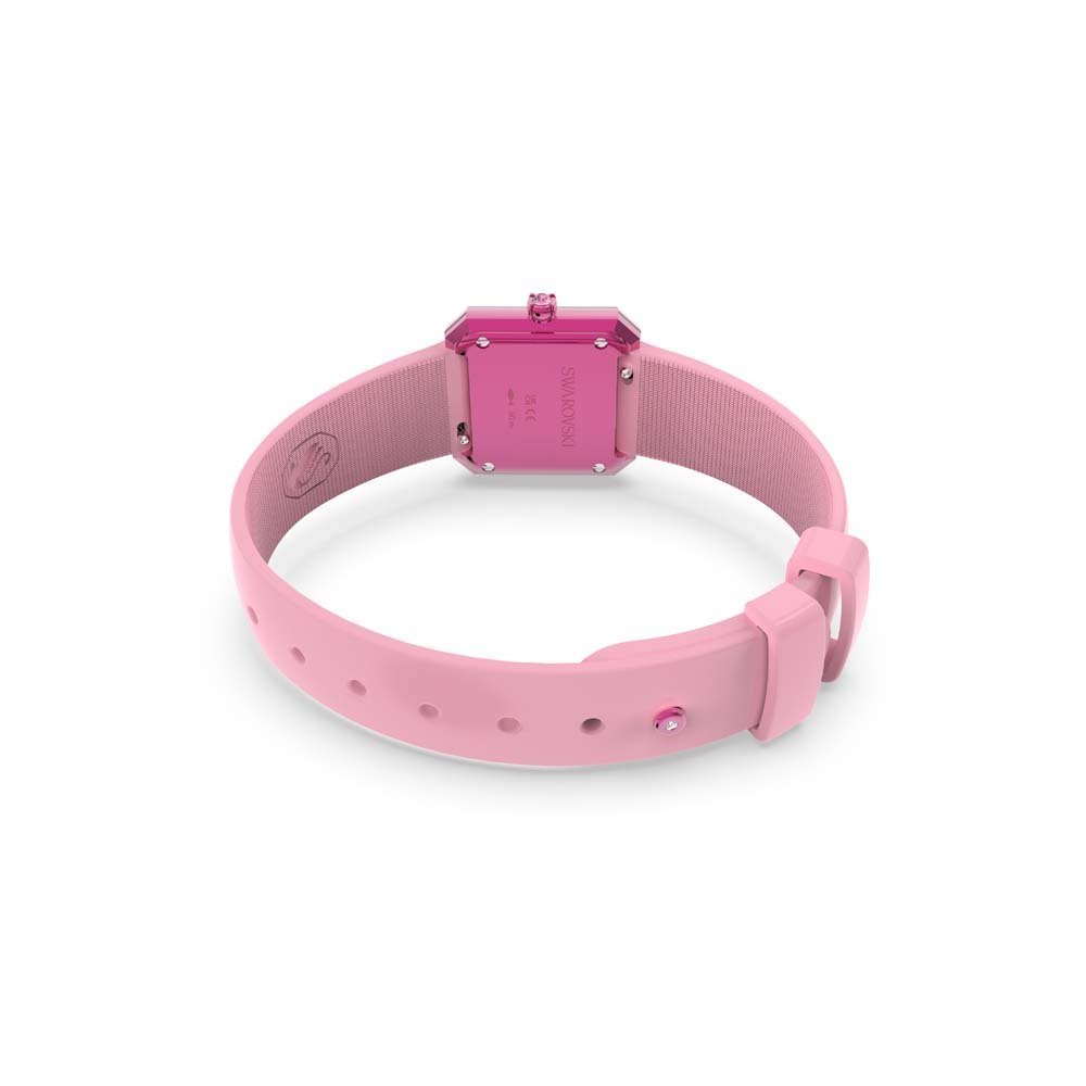 Swarovski Watch Lucent With Silicone Strap Pink 5624373