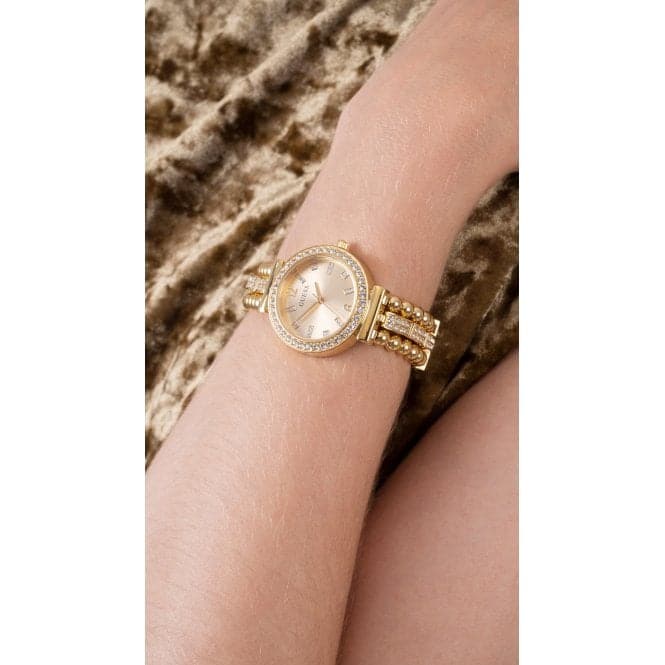 Ladies Gala Gold Tone Watch Gw0401l2
