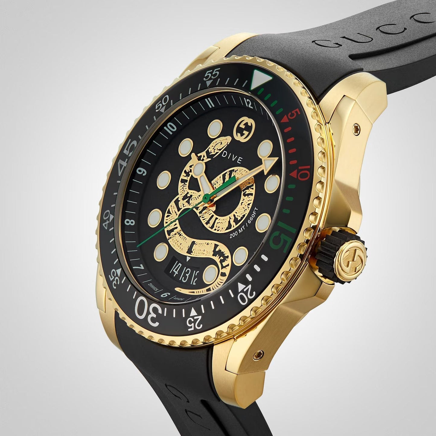 Gucci Dive Watch 45mm Ya136219