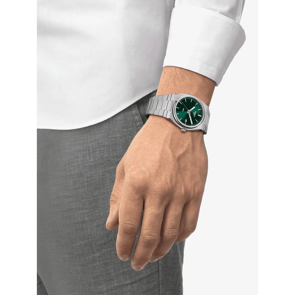 Tissot Mens Watch Prx Green T1374101109100