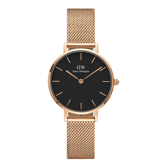 Daniel Wellington Ladies Rose Gold Petite Melrose Watch Dw00100303