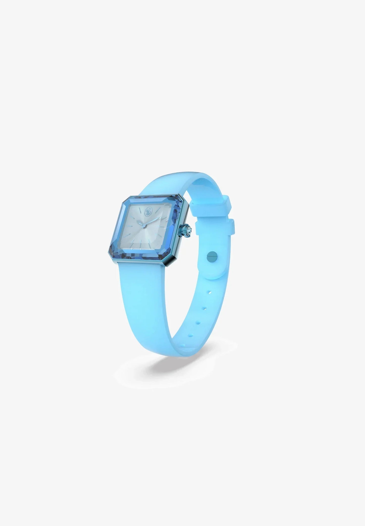 Swarovski Watch Lucent With Silicone Strap Blue 5624385