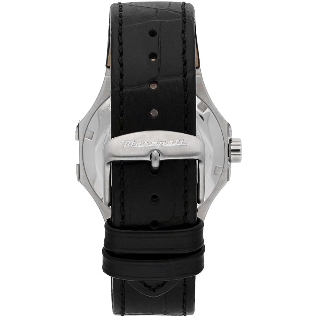 Maserati R8821108001 Potenza Automatic Mens Silver Watch
