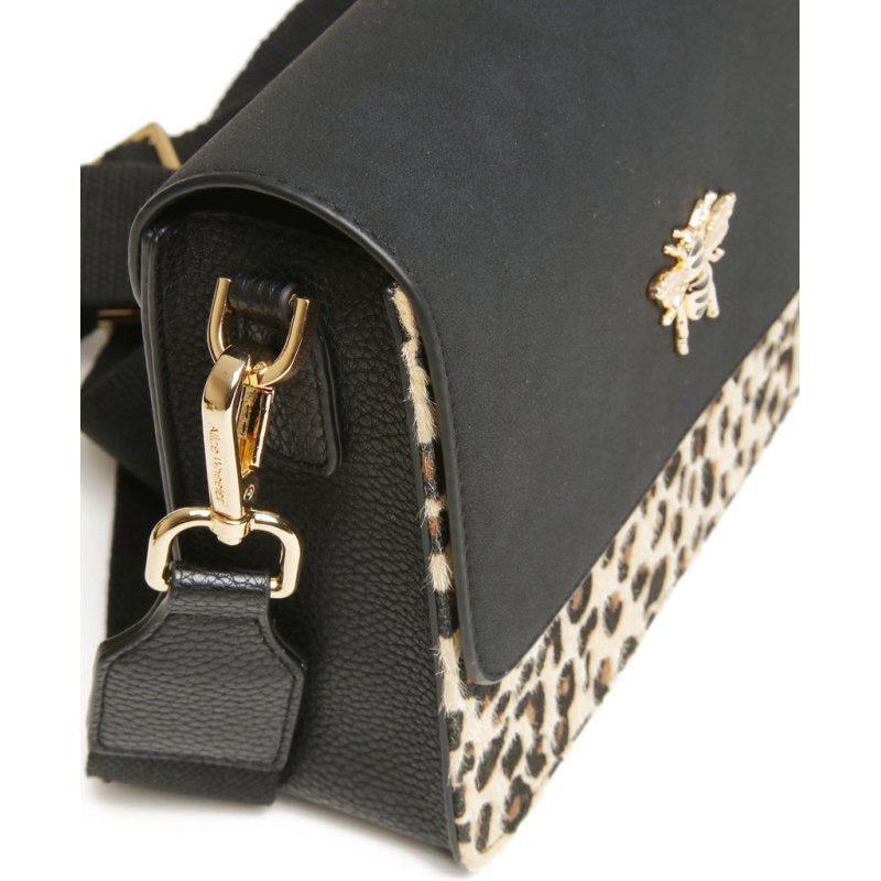 Alice Wheeler Highbury Crossbody Bag (Bronze, Teal & Leopard)