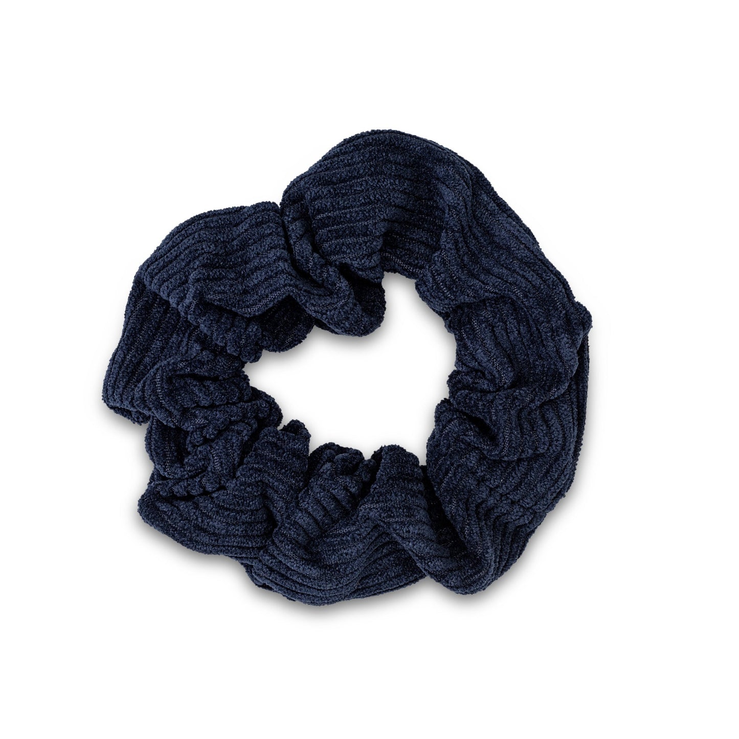 Rawr Ribbed Scrunchie - Navy