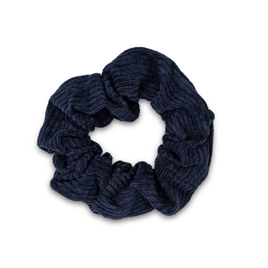 Rawr Ribbed Scrunchie - Navy