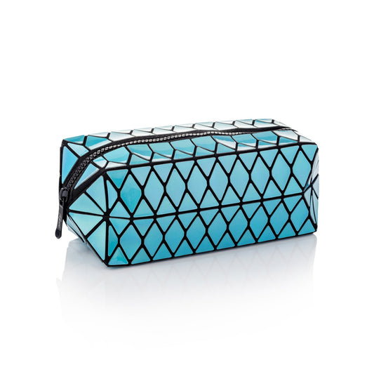 Rawr Cosmetic Laser Cut Bag - Blue