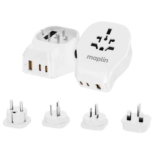 Maplin Worldwide Travel Adapter