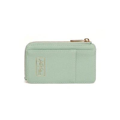 Alice Wheeler Bath Coin Purse – Luxury Vegan Leather Small Purse with Bee Charm
