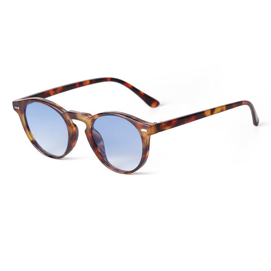 Fashionable Trendy Beige Nail Sunglasses Women's High Sense