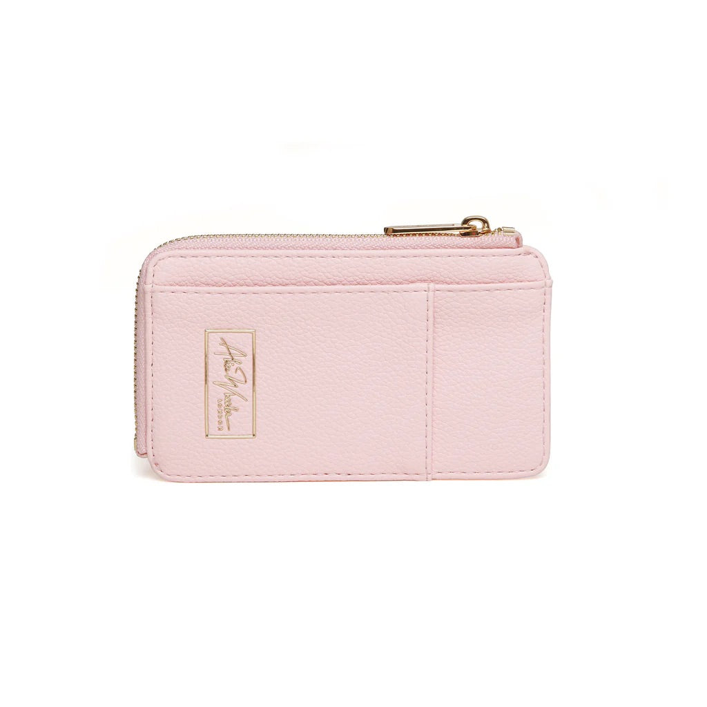 Alice Wheeler Bath Coin Purse – Luxury Vegan Leather Small Purse with Bee Charm