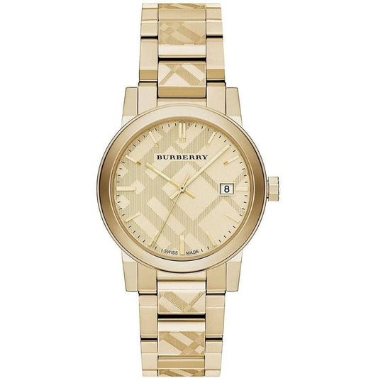 Burberry BU9038 Ladies 38mm Engraved