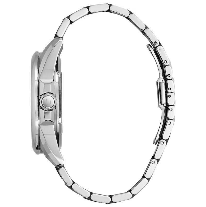 Bulova Classic Mens Silver Watch 96a187