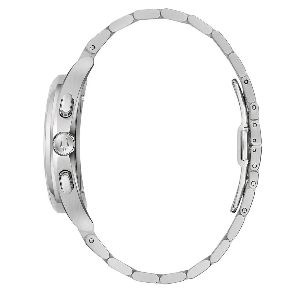 Bulova Curv Mens Grey Watch 96a298