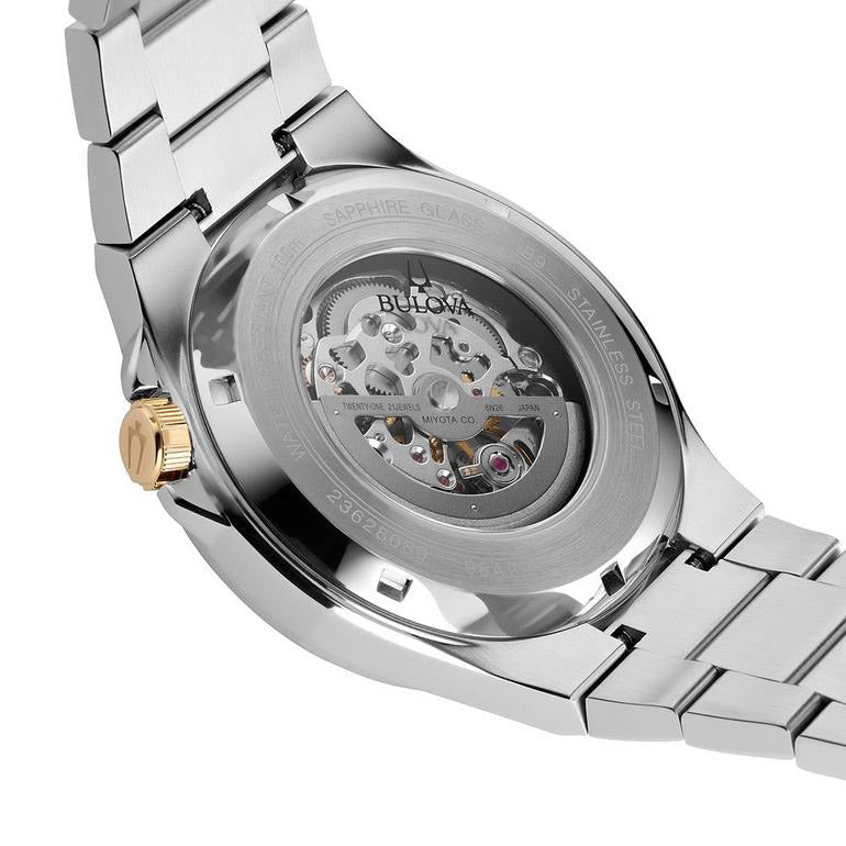Bulova Maquina Mens Black Watch 98a224