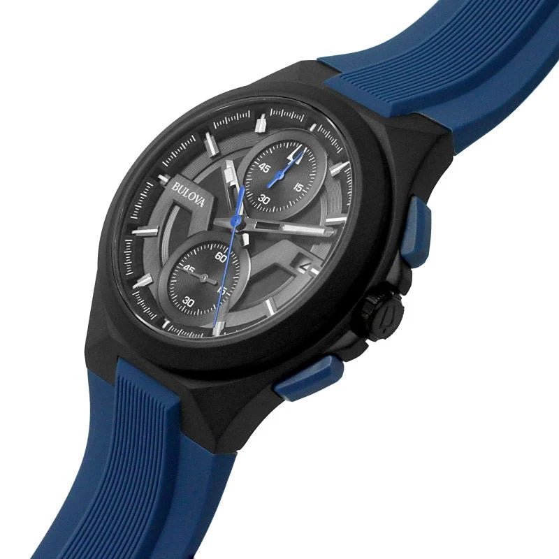 Bulova Maquina Mens Black Watch 98b380