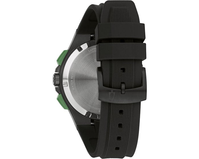 Gents Maquina Black Strap Watch 98b381
