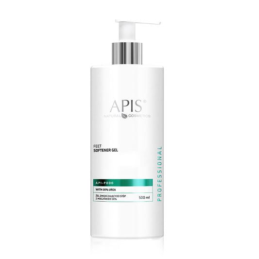 Apis API-PODO Softening Foot Gel with 30% Urea - Effectively softens calluses and rough skin | 500ml